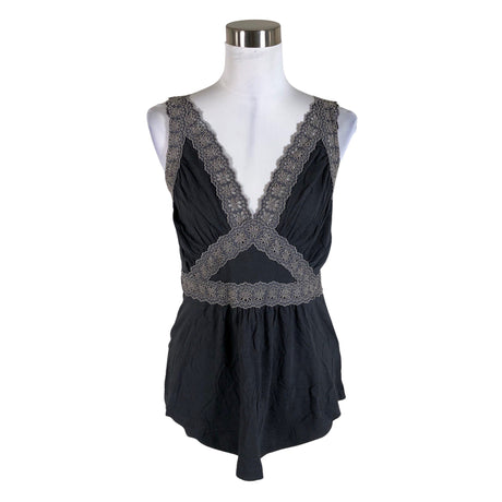 Unisex Munthe plus Simonsen - Tricot tank top, size 38 - Gray ()