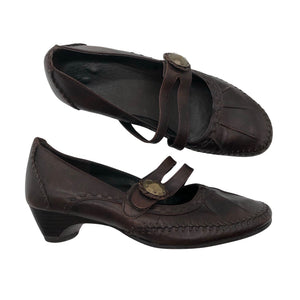 Unisex Jana - High heels, size 36 - Brown (1)