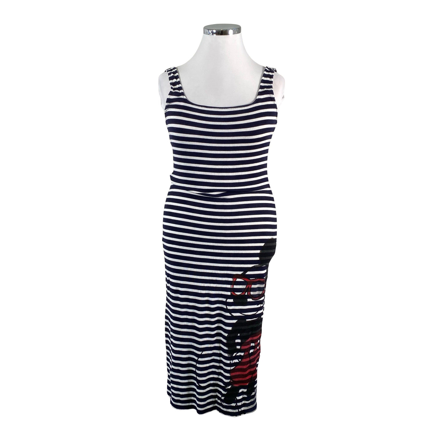 Unisex Culture - Tricot dress, size 42 - Blue (1)