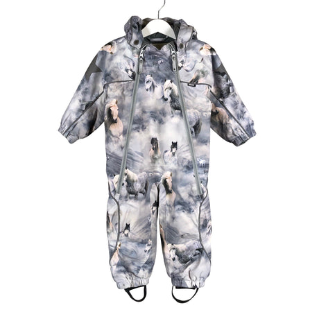 Unisex Molo Kids - Winter overall, size 80 - 86 - Gray ()