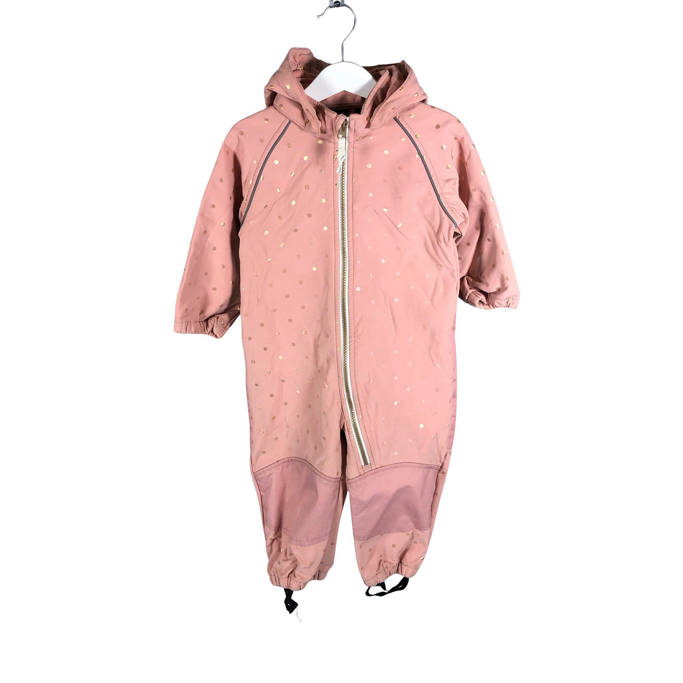 Unisex Name It - Soft shell jumpsuit, size 74 - 80 - Light pink (1)