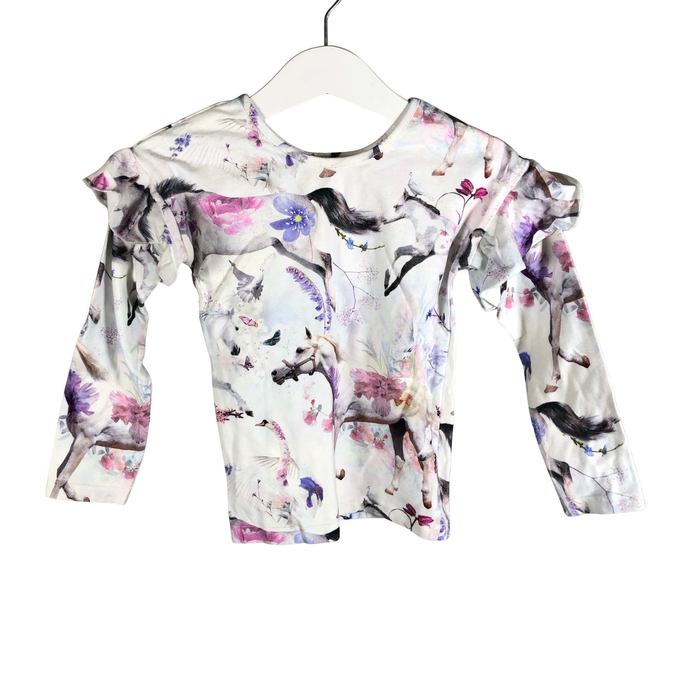 Unisex Gugguu - Tricot shirt, size 86 - 92 - White (1)