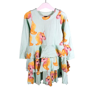 Unisex Blaa - Tricot dress, size 110 - 116 - Green (1)