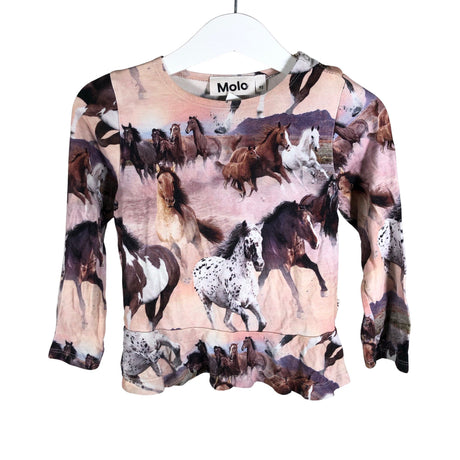 Unisex Molo Kids - Tricot shirt, size 86 - 92 - Violet ()