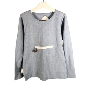 Unisex Metsola - Tricot shirt, size 122 - 128 - Light blue (1)