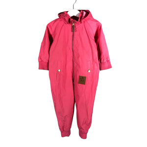 Unisex Mini Rodini - Spring/Fall overall, size 80 - 86 - Pink (1)
