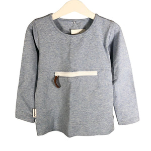 Unisex Metsola - Tricot shirt, size 98 - 104 - Light blue (1)