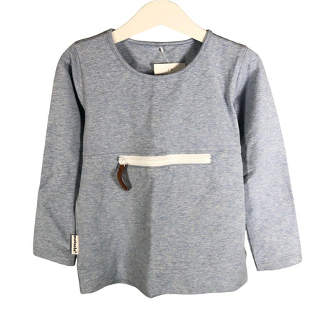 Unisex Metsola - Tricot shirt, size 98 - 104 - Light blue ()