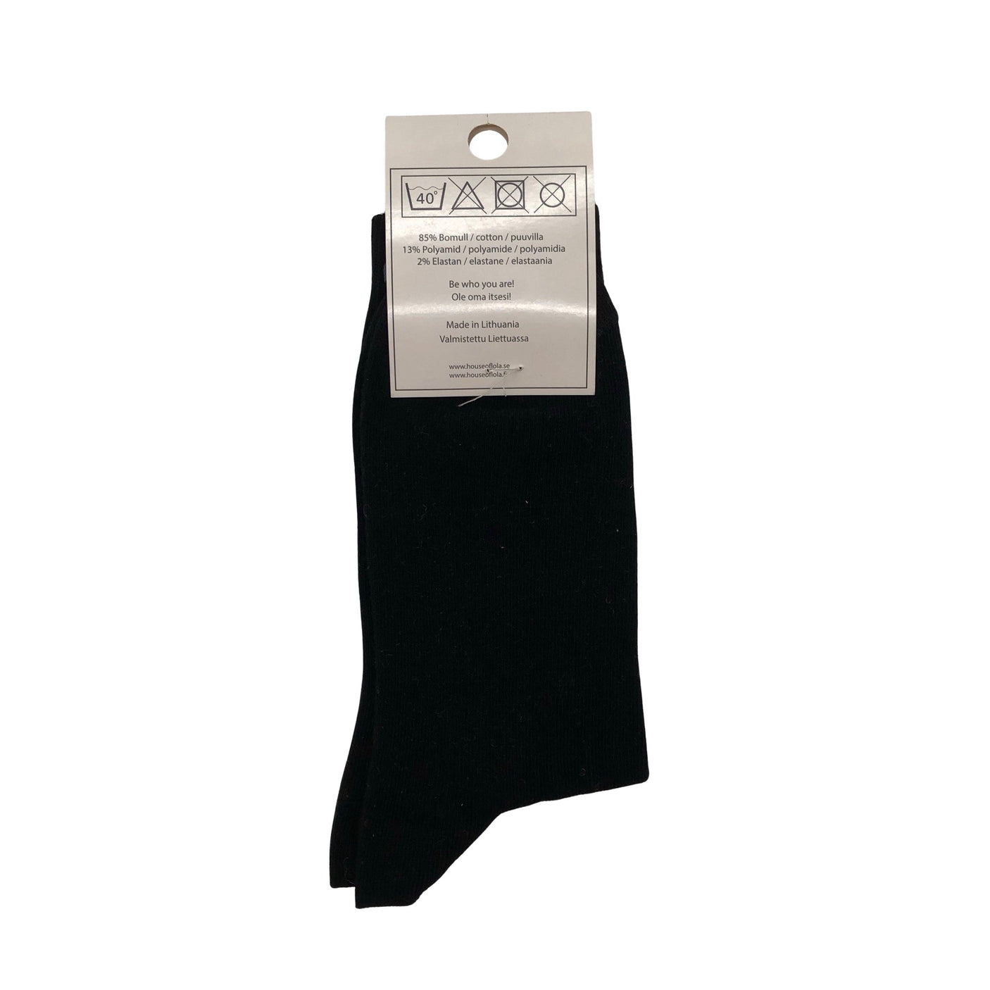 Unisex House of Lola - Socks, size 38 - Black (2)