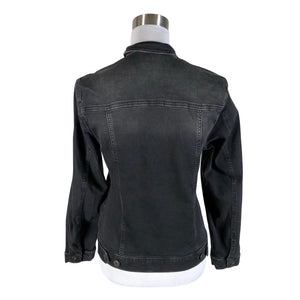 Unisex Black Swan Fashion - Denim jacket, size 34 - Gray (2)