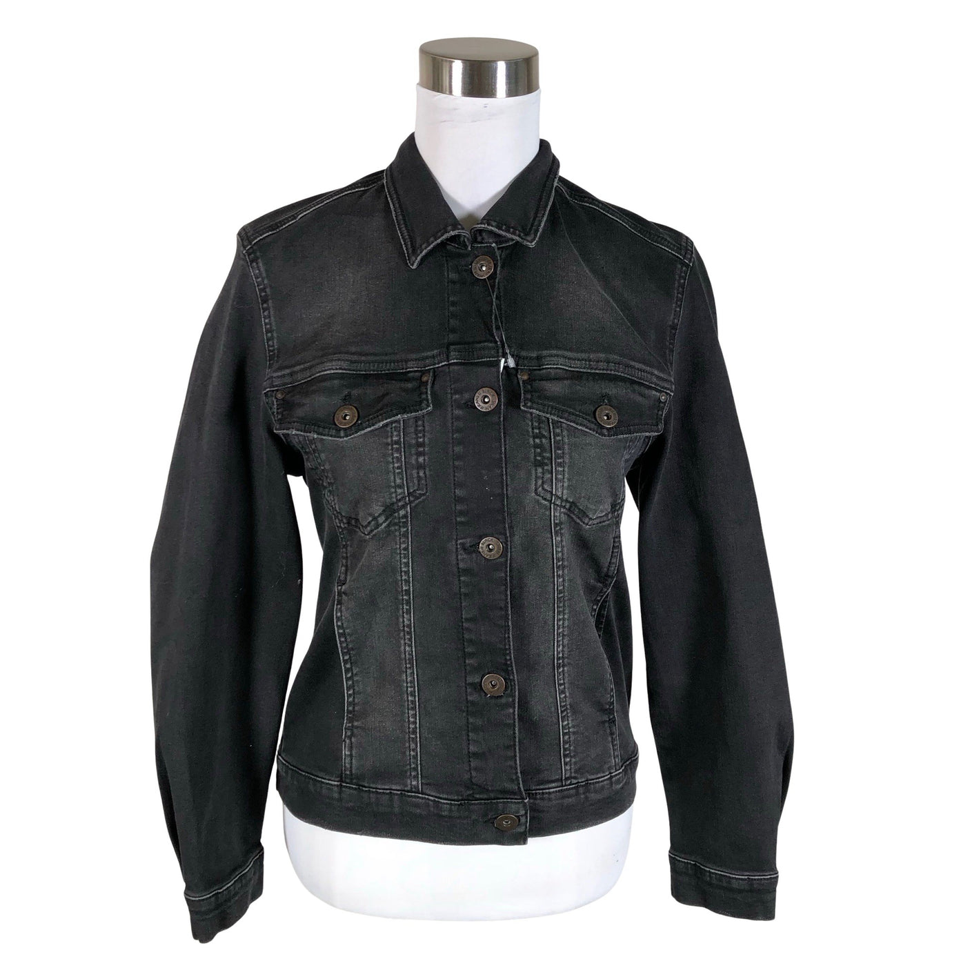Unisex Black Swan Fashion - Denim jacket, size 34 - Gray (1)