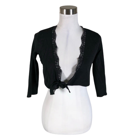Unisex s.Oliver - Tricot bolero, size 38 - Black ()