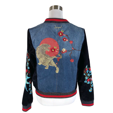 Unisex Desigual - Denim jacket, size 40 - Blue (2)