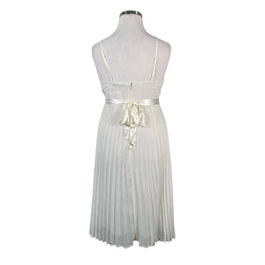 Unisex Your Face - Schiffon dress, size 42 - White (2)