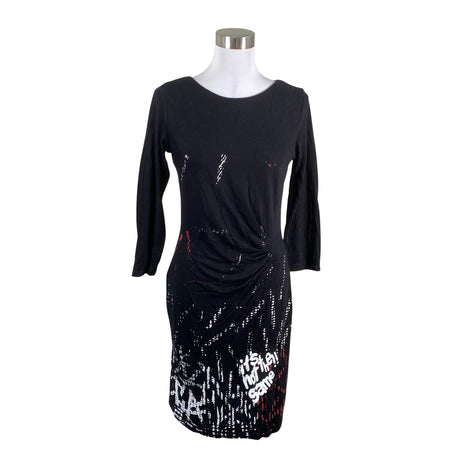 Unisex Desigual - Tricot dress, size 40 - Black ()