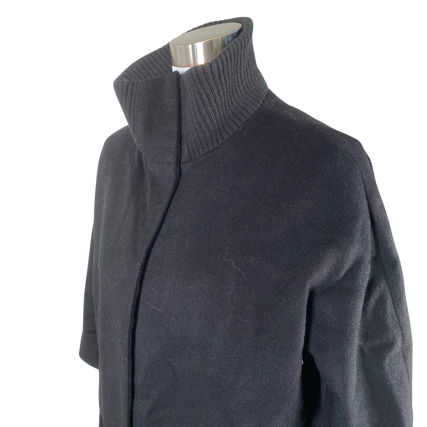 Unisex Comma - Wool coat, size 36 - Black (2)