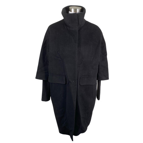 Unisex Comma - Wool coat, size 36 - Black ()