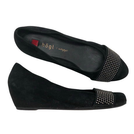 Unisex Högl - Wedge heel shoes, size 40 - Black ()