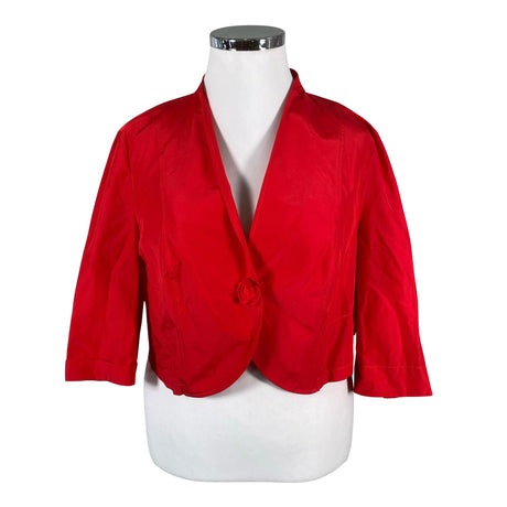 Unisex Gerry Weber - Evening bolero jacket, size 44 - Red ()