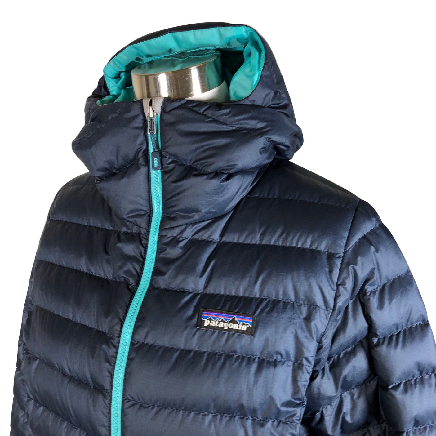 Unisex Patagonia - Light down jacket, size 38 - Blue (3)