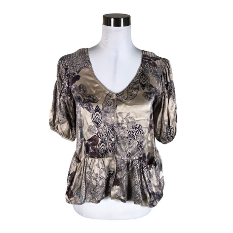 Unisex Odd Molly - Short-sleeved blouse, size 36 - Gray ()