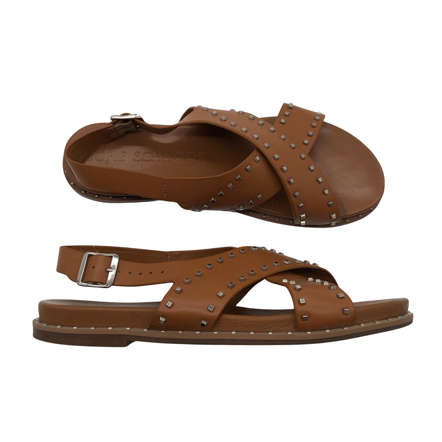 Unisex Sofie Schnoor - Sandals, size 41 - Brown (1)