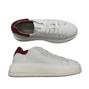Unisex Tamaris - Casual sneakers, size 41 - White (1)