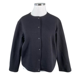 Unisex Muji - Sweat jacket, size 42 - Black (1)