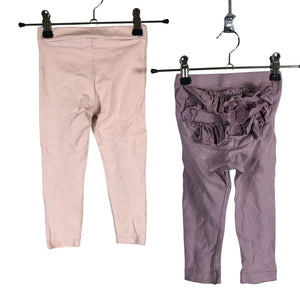 Unisex Luppaset - Leggings, size 86 - 92 - Light pink (2)