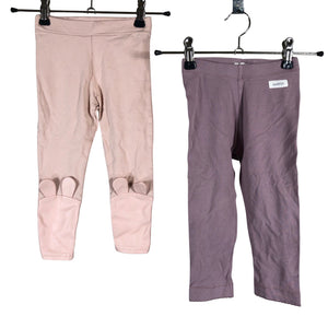 Unisex Luppaset - Leggings, size 86 - 92 - Light pink (1)