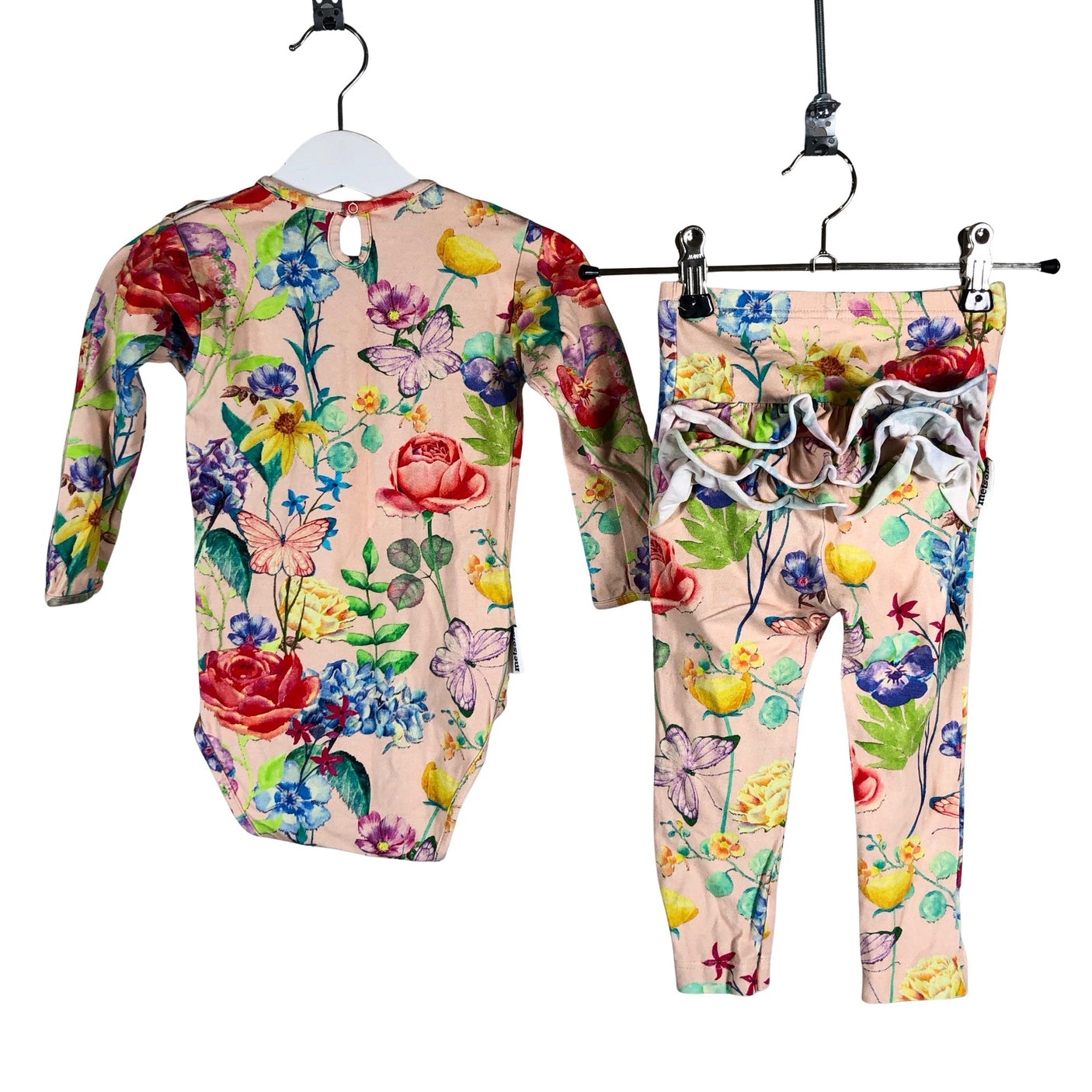 Unisex Metsola - Body, size 86 - 92 - Light pink (2)