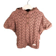 Unisex Newbie - Poncho, size 86 - 92 - Light pink ()