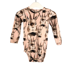 Unisex Metsola - Body, size 80 - 86 - Light pink (1)