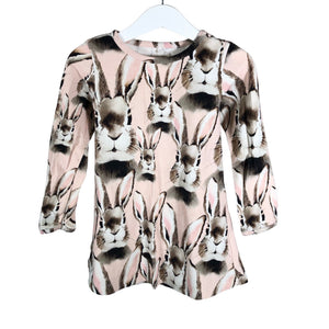 Unisex Metsola - Tricot dress, size 86 - 92 - Light pink (1)