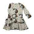 Unisex Poppaduu - Tricot dress, size 74 - 80 - Natural white ()