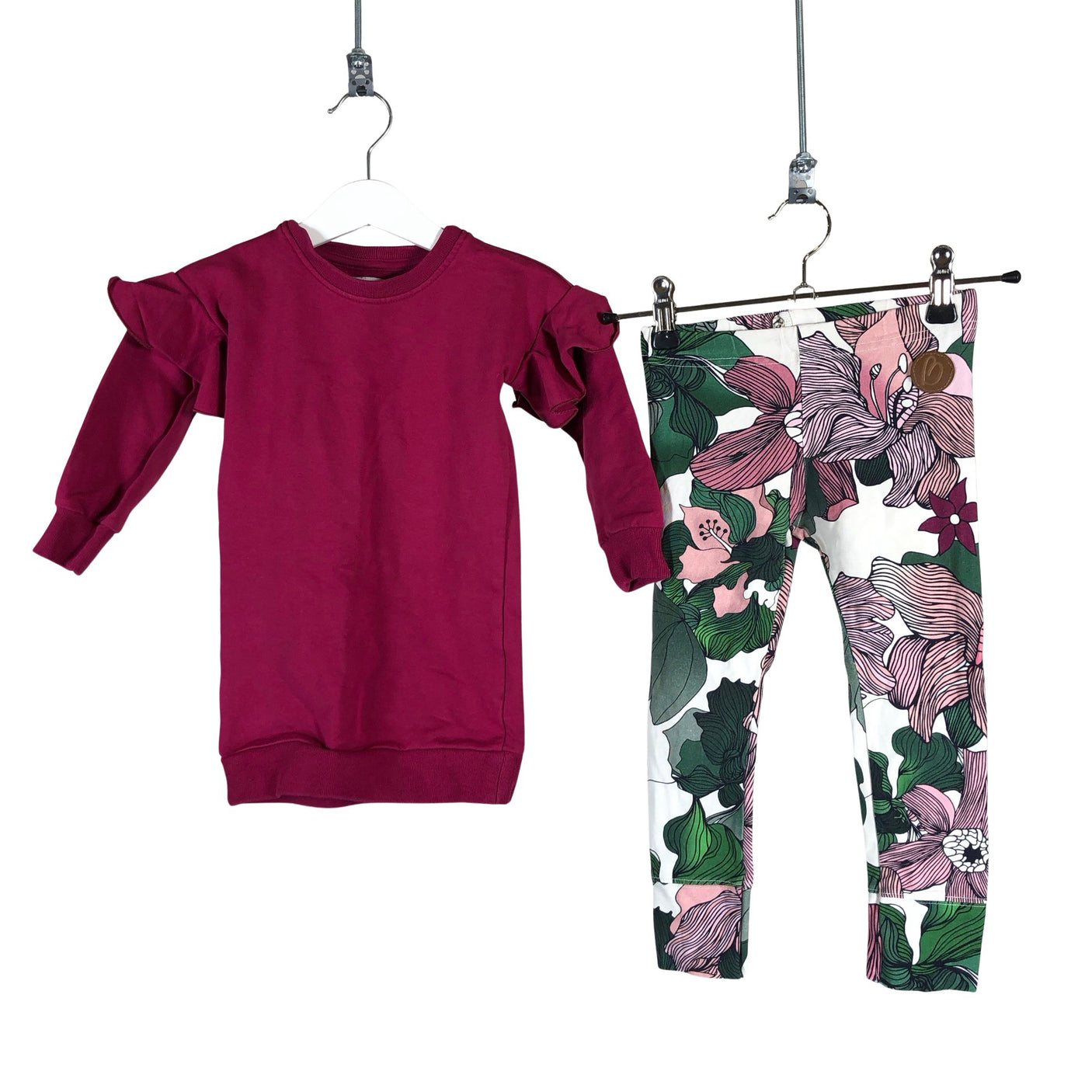 Unisex Gugguu - Sweatshirt tunic, size 86 - 92 - Violet (1)