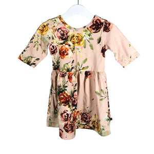 Unisex Kaiko - Tricot dress, size 86 - 92 - Light pink (1)