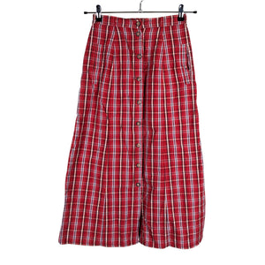 Unisex Claire.dk - Fabric skirt, size 34 - Red (1)