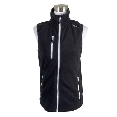 Unisex Craft - Fleece vest, size 38 - Black ()
