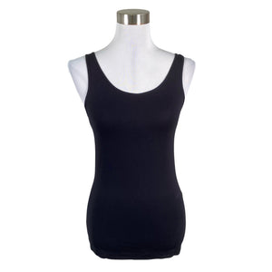 Unisex Filippa K. - Tricot tank top, size 36 - Black (1)