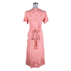 Unisex Part two - Schiffon dress, size 40 - Pink (2)
