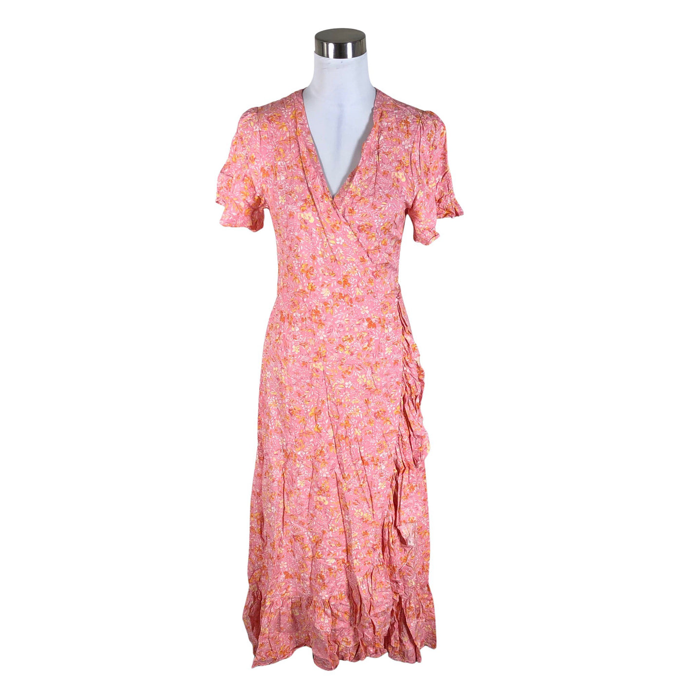 Unisex Part two - Schiffon dress, size 40 - Pink (1)