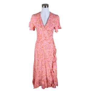 Unisex Part two - Schiffon dress, size 40 - Pink (1)