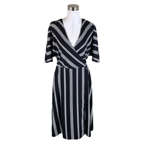 Unisex Esprit - Schiffon dress, size 40 - Blue (1)