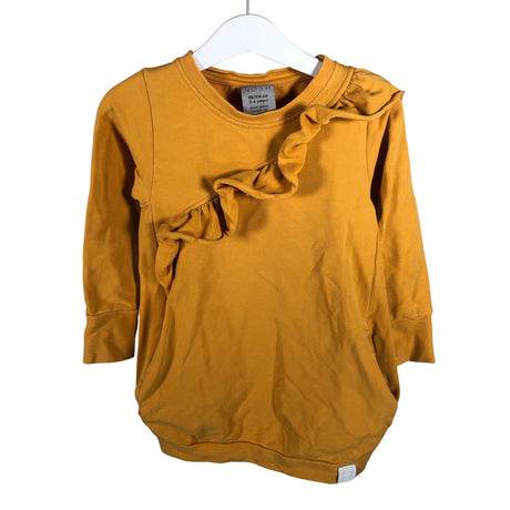 Unisex NOSH - Sweatshirt tunic, size 98 - 104 - Yellow ()