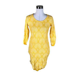 Unisex Kaino - Knit dress, size 36 - Yellow (1)