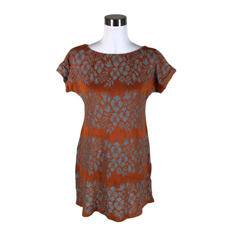 Unisex Handmade - Knit tunic, size 38 - Brown ()