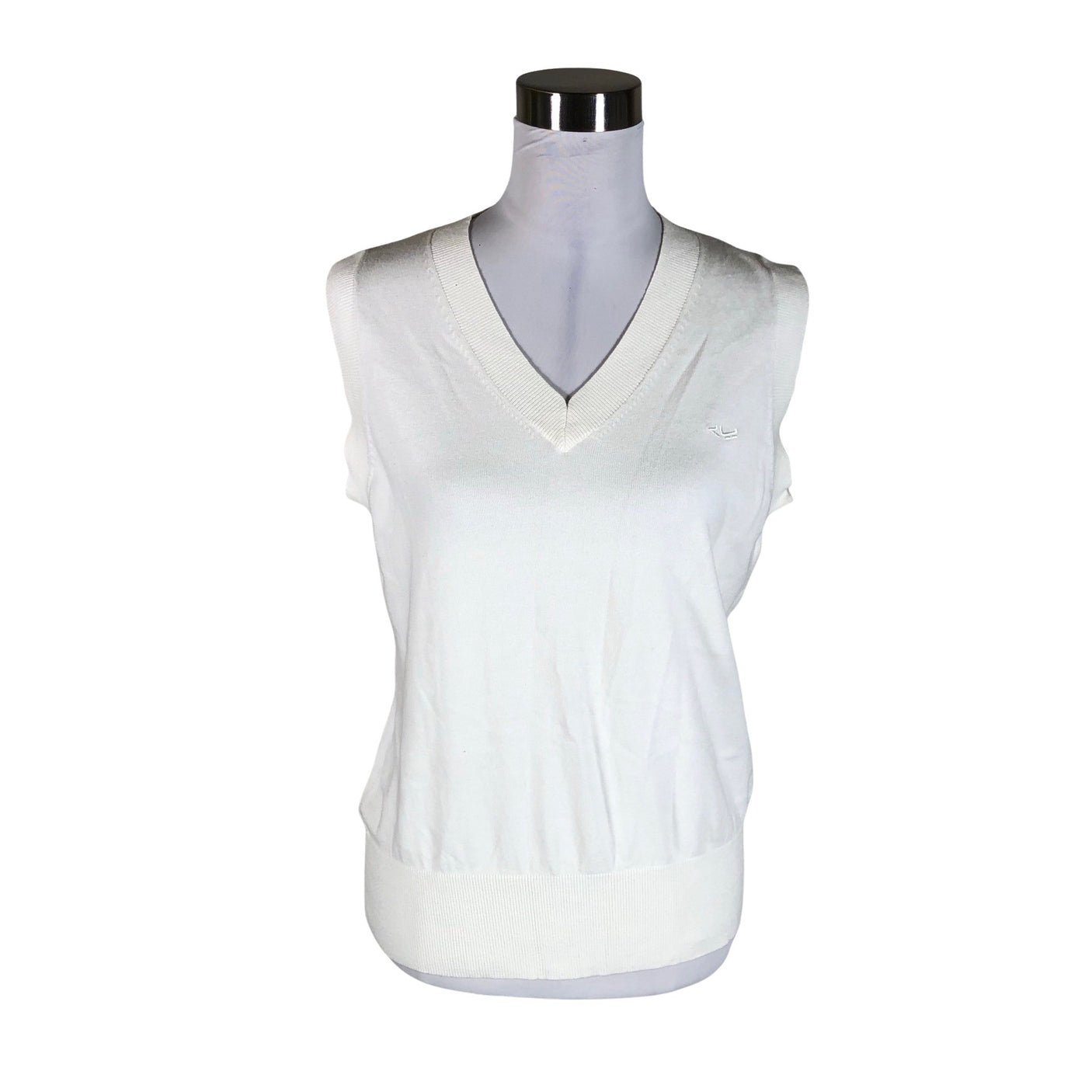 Unisex Röhnisch - Knit vest, size 40 - White (1)