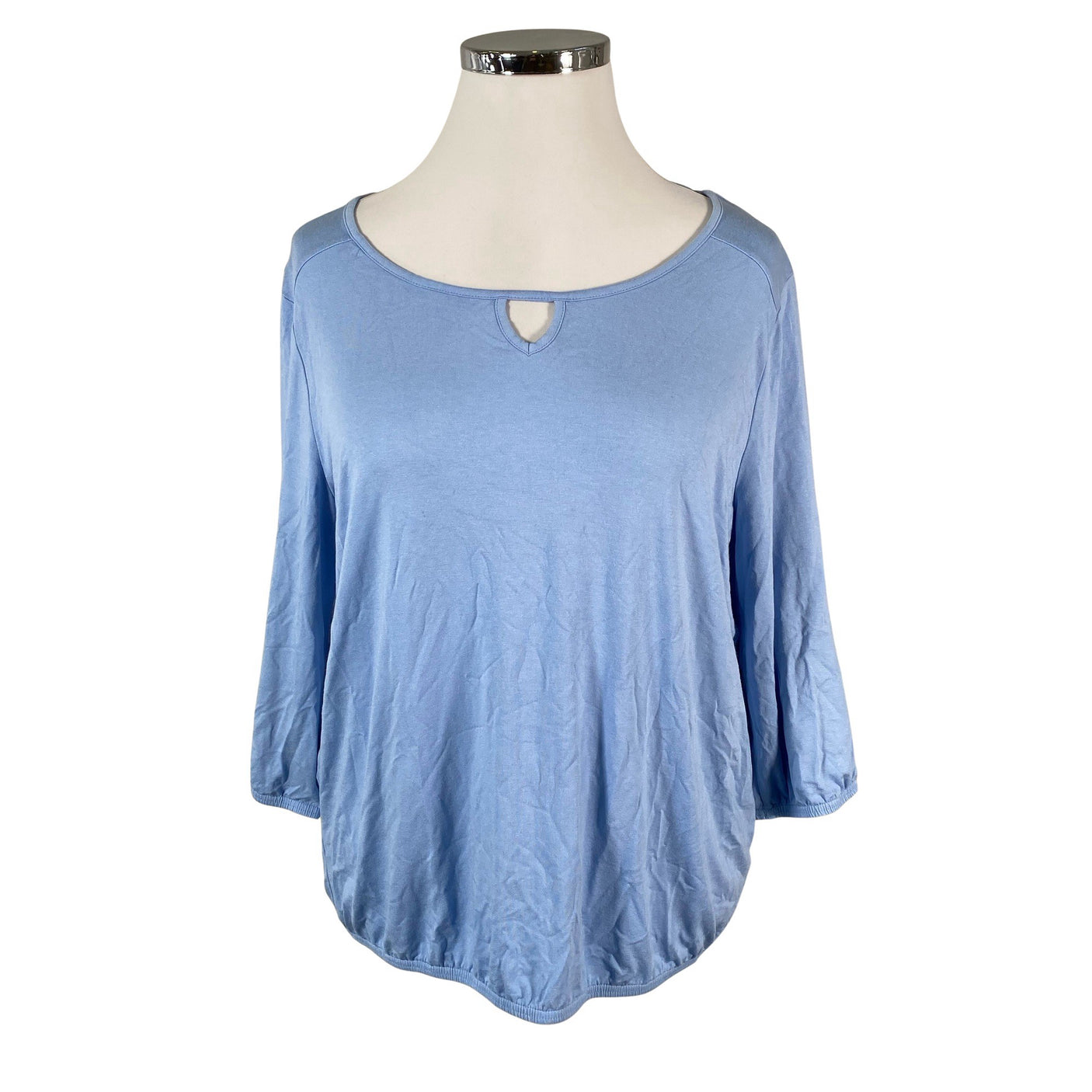 Unisex Aventura - Tricot shirt, size 44 - Light blue (1)