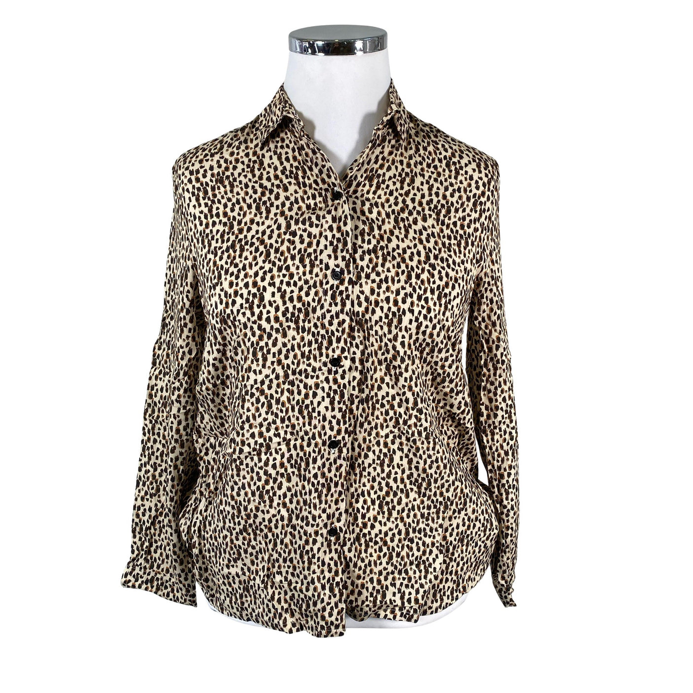 Unisex Guitare - Blouse, size 44 - Brown (1)